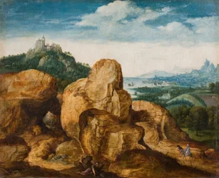 Paisaje con la huida a Egipto